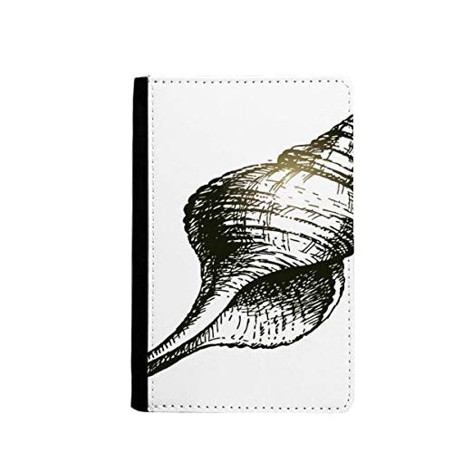 Étui portefeuille de voyage escargot noir marine pour ne plus perdre vos cartes importantes