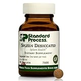 Standard Process Spleen Desiccated - Whole Food-Based Supplement to Support Spleen Health - Aid Healthy Immune System - Supplement with Proprietary Blend with Bovine & Ovine Spleen - 90 Tablets