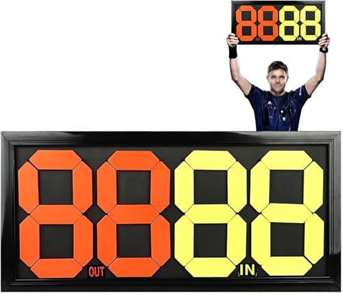 Tabla LED para Sustituciones de Fútbol 64x30x2 cm miniatura 5
