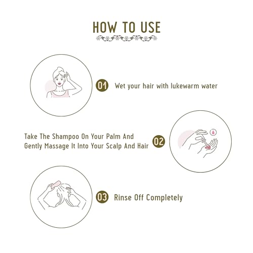 Avimee Herbal Sakshi Hair Shampoo | Deep Cleaning Shampoo | With Aloe Vera, Apple Cider Vinegar, Rice Protein & Tea Tree Oil | SLES Free | 200 mL - Image 5