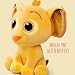 Simba Toys – Disney Doorables Plüschfigur Simba aus Der König der Löwen – weiche Kuschelfigur ca. 25 cm mit Kulleraugen – geeignet ab den ersten Lebensmonaten – passendes Geschenk für Klein und Groß