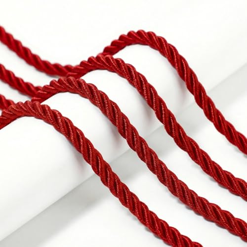 24 pcs Graduation Honor Cords 68" Grad Braided Honor Cord with Tassel Honor Rope Grad Cords Bulk for Graduation Students Bachelor Master Doctoral Gown Grad Decor (Red) by TFTAFAN - Image 4