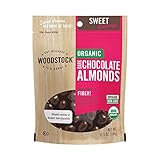 Woodstock Farms Organic Dark Chocolate Almonds - 7 oz