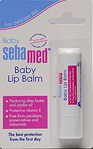 SebaMed Baby Lip Balm, 4.8g, White