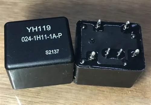 Relé 6 pines YH119 para reparar sistemas eléctricos de 12V en furgonetas y coches 6