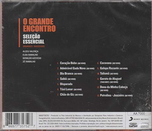 O Grande Encontro - Cd Seleção Essencial - Sucessos