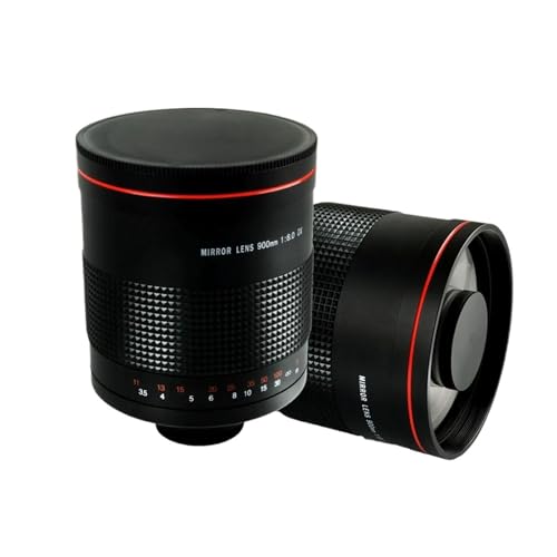 �݊���������܂�Canon 900mm F8.0�~���[�����Y�iT2�A�_�v�^�[�t���ADSLR�J�����p�j�ɑΉ�(M4/3)