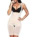 Produktbild MISS MOLY Body Shaper|Damen Shapewear Figurformender Mieder Body 15x3 Haken Taillenformer mit Bauch-Weg-Effekt Stark Formend Brustfrei Bodysuit Schwarz/Beige/Violett