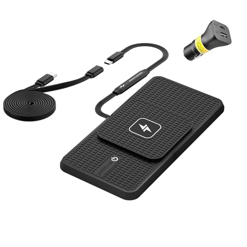 Wireless Charger car Charging pad,POLMXS Wireless Phone