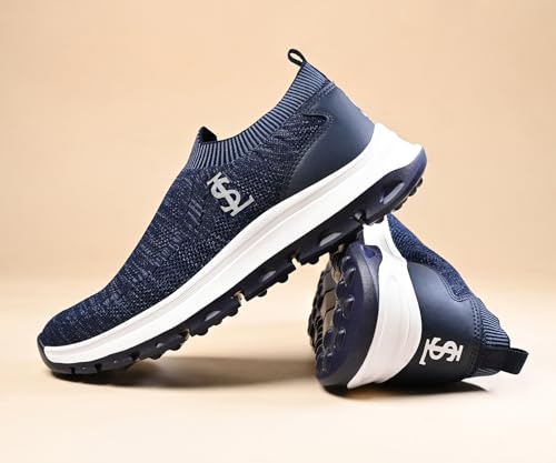 Image of LOUIS STITCH Men's Lightweight Athleisure Sport Shoes | Dual-Color EVA Sole | Casual Sneaker & Athleisure Wear | LS-AT-FS01
