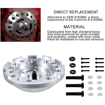 YMT 3162992 Front Crankshaft Seal Remover & Installer Kit for Cummins Signature ISX QSX Diesel Truck Engine Replacement for OE# 3162992