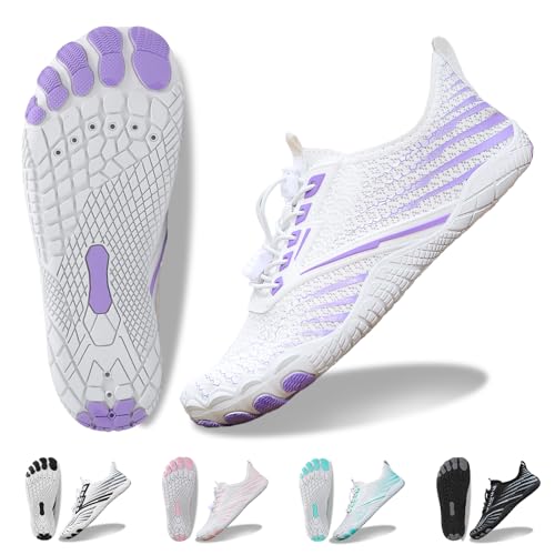 Hike Barefoot Shoes for Women Men, New Barefoot Footwear, Non-Slip Water Shoes,Breathable Non-Slip Footwear Wide Toe