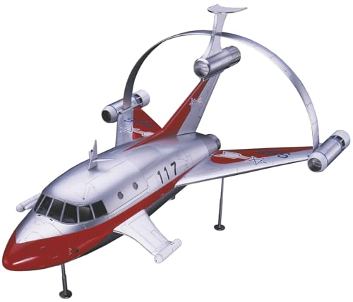 ハセガワ ウルトラメカシリーズ ジェットビートル w/ハイドロジェネード・サブロケット (流星マークピンバッジ付) 1/72スケール プラモデル 65814 (飛行機)