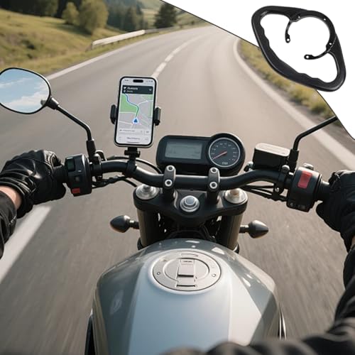 Poignées de passager moto pour éviter les chocs de casque au freinage - 4