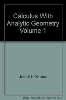 Hardcover Calculus With Analytic Geometry Volume 1 Book