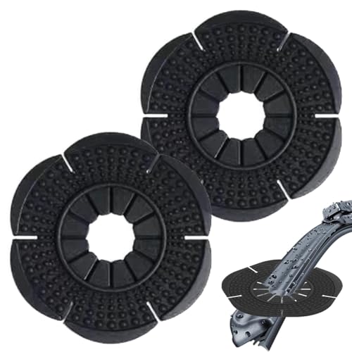 Wischerloch-Schutzabdeckung, Weiche Hüllenabdeckungen Für Wischerloch, Auto-Frontwischerloch-Schutzabdeckung, Schützendes Scheibenwischerarm-Lochpolster, Wischerloch-Staubschutzabdeckung Zubehör