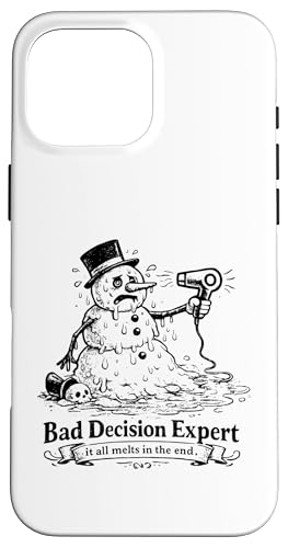 Bad Life Choices �X�m�[�}�� �_�[�N���[���A ���B���e�[�W�A�p���� �X�}�z�P�[�X iPhone 16 Pro Max �p