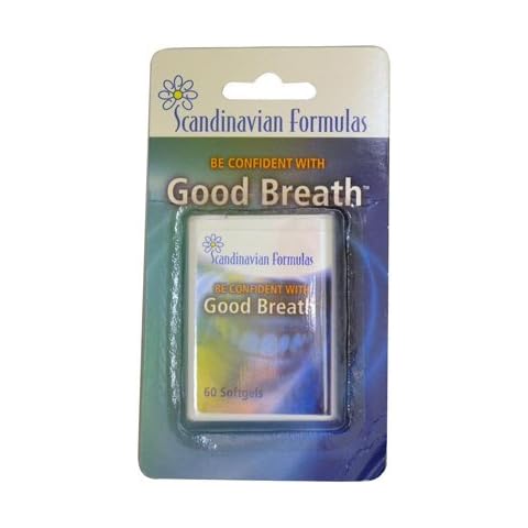 Scandinavian Formulas Good Breath Parsley+Sunflower 60 Softgels by Scandinavian Formulas Cover