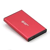 MasterStor USB 3.0 Superszybki przenośny dysk twardy zewnętrzny dysk twardy 2,5 cala SATA zewnętrzny dysk twardy laptop dysk twardy 320 GB czerwony
