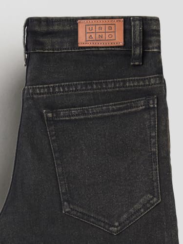 Image of Urbano Juniors Boy's Loose Baggy Fit Washed Denim Jeans Stretchable