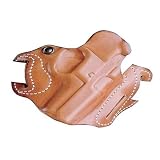 DeSantis Speed Scabbard Holster - Leather OWB Gun Belt Slide...
