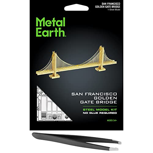 Golden Gate Bridge Kit de modèle 3D Metal Earth pour décorer votre bureau
