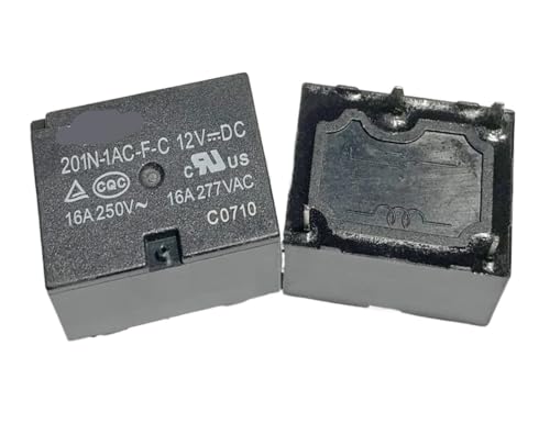 Relé 201N-1AC-FC 12V CC de automoción con conmutador electromecánico de alta capacidad