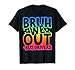 Tie Dye Bruh We Out Bus Drivers Last Day Of School Summer T-Shirt