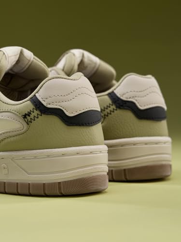 Image of The Souled Store Urban Blaze: Women and Girls Colorblocked Lace Up Low Top Stylish Sneakers with Flexibility & Comfort