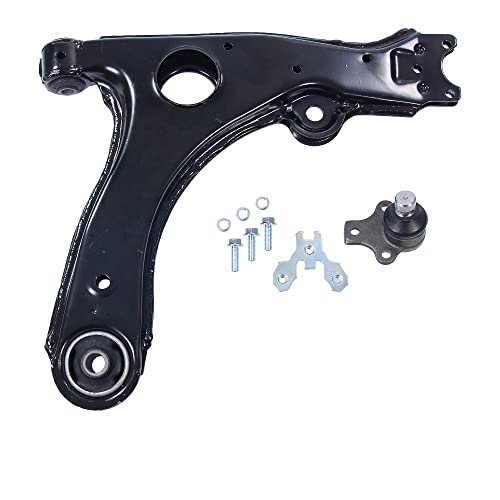 BESTPRICE 1x Brazo de control eje delantero, delantero inferior derecho con rótula compatible con VW PASSAT B3/B4 (3A2, 35I), PASSAT B3/B4 Variant (3A5, 35I)