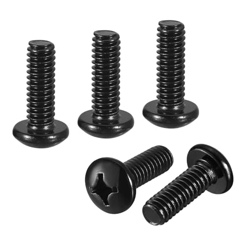 DTGN 15 pc vis machine 1/4"-20x3/4 noire