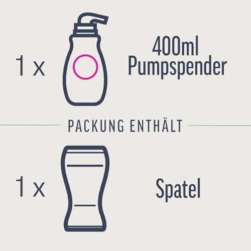 Veet PURE Haarentfernungscreme - Haarentfernung für Körper & Beine - 1 x 400 ml