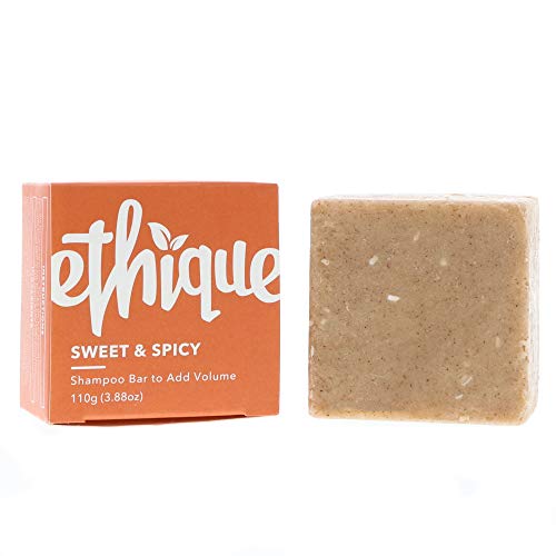 Ethique Eco-Friendly Solid Shampoo Bar to Add Volume & Bounce, Sweet & Spicy