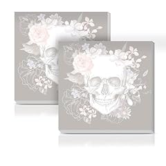 Cute Flower Skull