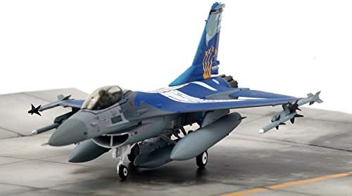 Miniatura 2 de F-16A F16 Fighting Falcon Fuerza Aérea Portuguesa 50 Aniversario Pintura 1/72 Diecast Modelo Avión