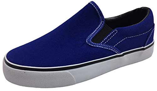 Image of Kid's Classic Slip On Canvas Sneaker Tennis Shoes