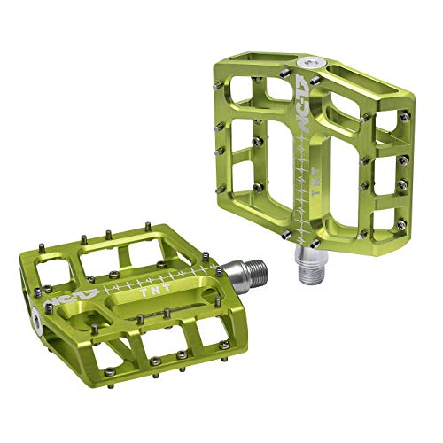 NC-17 Sudpin IV XL TNT Aluminium Platform Pedals / Mountain Bike Pedal / BMX Pedal / Flat Height 17.7 mm / Fail Safe System / Precision Bearing + Cr-Mo Axle / Includes Spare Pins - Image 2