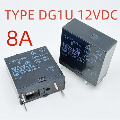 Relais DG1U 12V 16A composant électronique monophasé 4 broches - 2