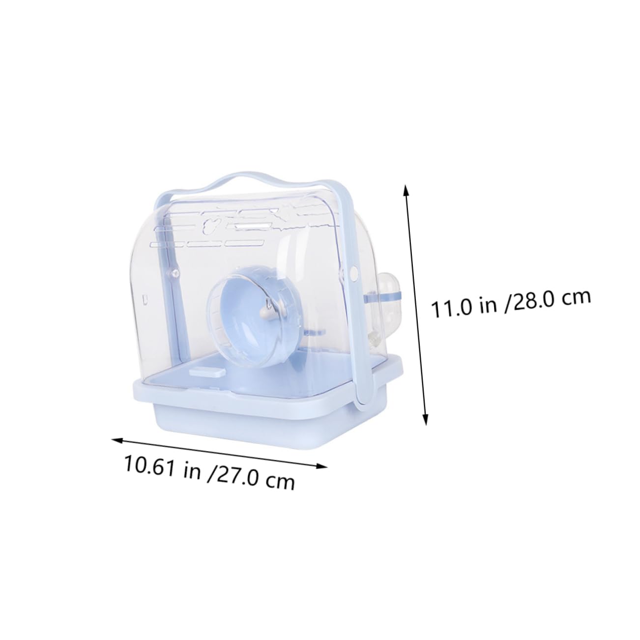 YARNOW Cage pour Hamster Étui Portable pour Animaux De Compagnie Étui De Transport pour Petits Animaux