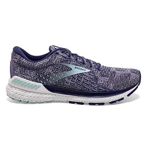 Brooks Brooks Women's Adrenaline GTS 21 Supportive Running Shoe - Lavender/Blue Ribbon/Tint - 11.5 Medium