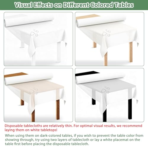 Nappe blanche en rouleau jetable intissé 1,20x20m Shackcom