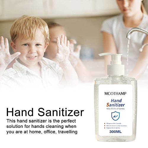 N/X Hand Sani-tizer Gel Rinse-Free Hand Moisturizing Refreshing Gel Quick-Drying Hand Sani-tizer For Indoors Outdoors Instant Cleaning 300mL present