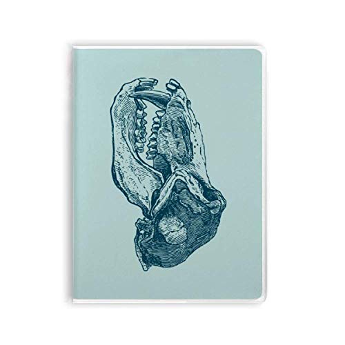Carnet de notes Flank Sketch crâne animal pour vos croquis de voyage