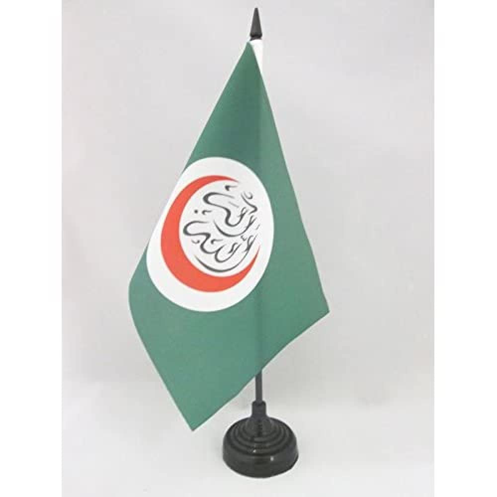 AZ FLAG Organisation of Islamic Cooperation Table Flag 21x14 cm