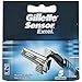 Gillette 97302251 Sensor Charging Excel, Pack of 5 Blades