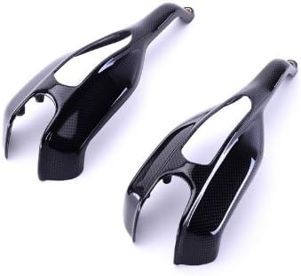Bestem (CBDU-HPMTD-HDBG-M) Black Carbon Fiber Handguards for Ducati Hypermotard 796 1100