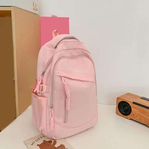 Mochila escolar multibolsillos que soluciona la falta de espacio para estudiantes universitarios 5