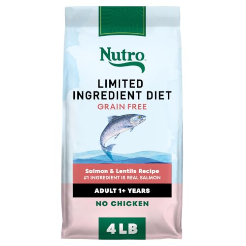 Image of Nutro Limited Ingredient Diet Dry Dog Food, Salmon & Lentils, 4 lb