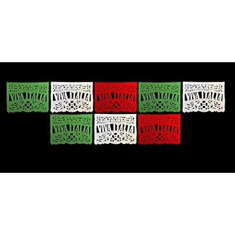 Paper Full of Wishes Viva Italia Plastic Banner for Italian Theme Events Cover