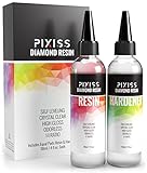 Epoxy Resin Crystal Clear Casting Resin for Epoxy and Resin Art | Pixiss Brand Easy Mix 1:1 (8-Ounce Kit) | Supplies for Tumblers, Jewelry Resin, Molds, Crafting Resin Kit
